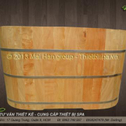 Bồn tắm gỗ MS 12 Bồn tắm gỗ MS 12