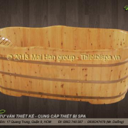 Bồn tắm gỗ MS 14 Bồn tắm gỗ MS 14