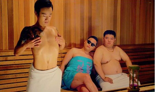 Xông hơi Gangnam Style