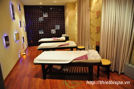 Giường massage bằng gỗ đa năng Giường massage