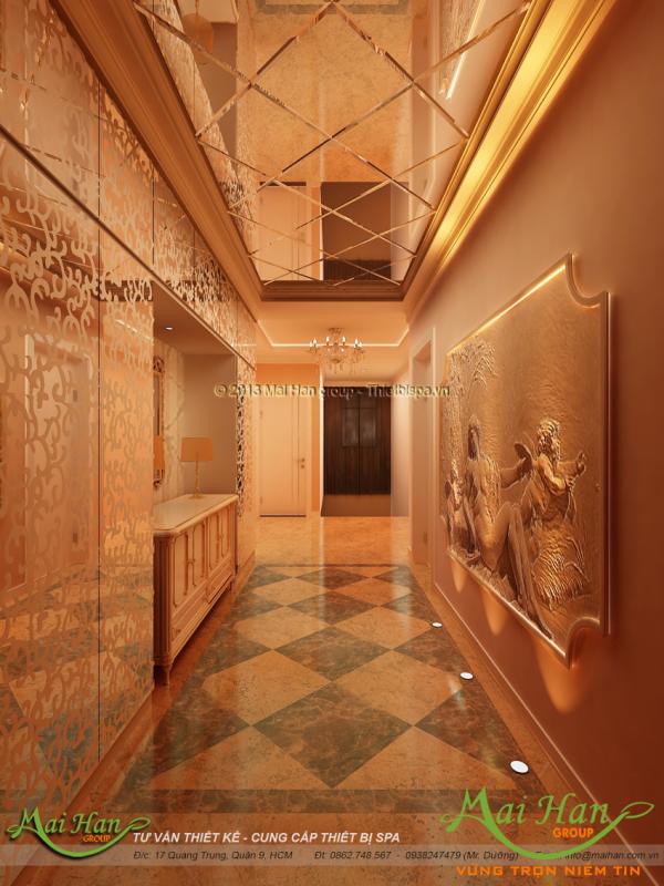 Hành lan giữa các phòng