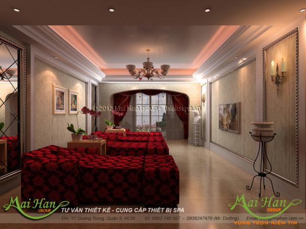 Thiết kế phòng phòng foot massage