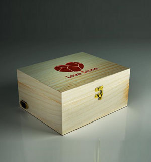 Hộp Đá Muối Massage Chân Love Stone Deluxe