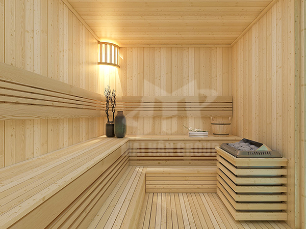 Hoàn thiện lắp đặt phòng xông hơi khô