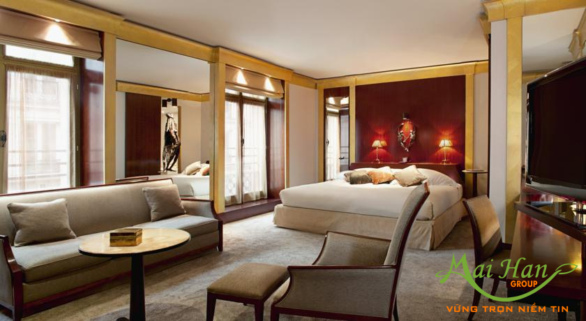Các phòng nghỉ tại khách sạn Park Hyatt Paris Vendôme Khách sạn Park Hyatt Vendome tại Paris