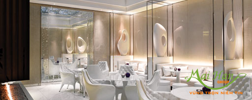 Spa cafe được thiết kế hoa lệ sang trọng 