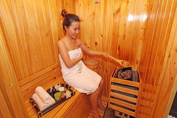 Xông hơi tốt cho sức khỏe nhưng không nên xông hơi quá thường xuyên!