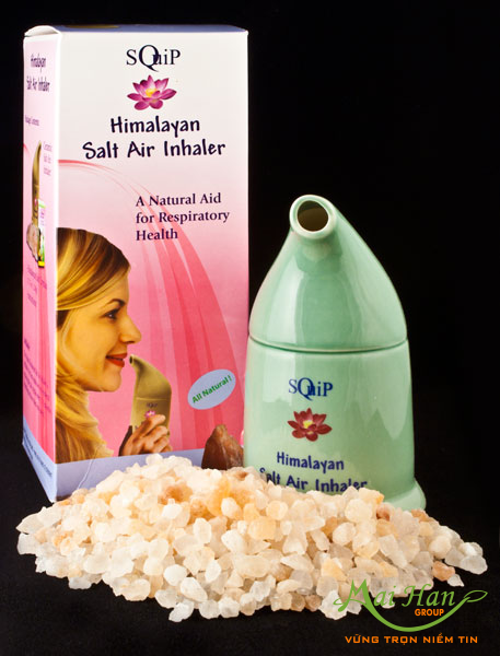 ống hít muối Himalaya Công dụng diệu kỳ của muối Himalaya đối với sức khỏe (Phần 2)