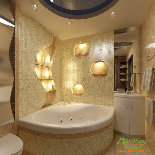 Mẫu bồn massage xây Jacuzzi đẹp Bồn massage xây_2