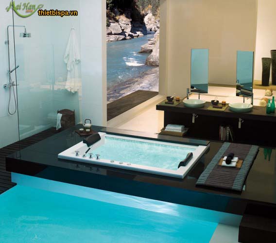 mẫu bồn massage thủy lực đẹp