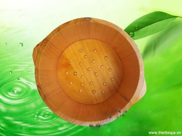 Bồn ngâm chân gỗ mang lại nhiều tác dụng bất ngờ