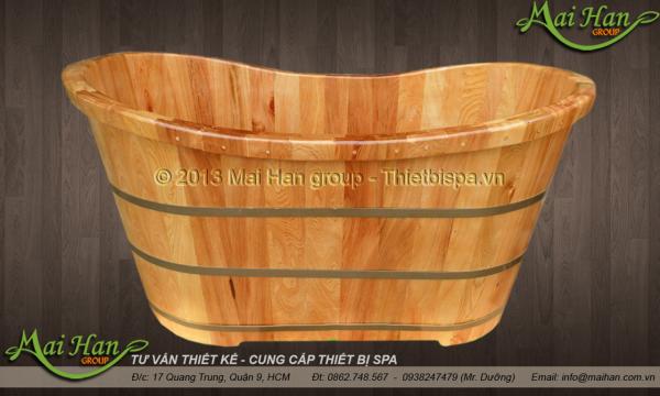 Bồn tắm gỗ - Bí quyết giúp tăng thu nhập kinh doanh Spa