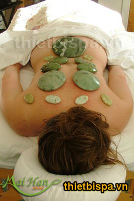 Đá lạnh massage dọc sống lưng Đá lạnh massage dọc sống lưng