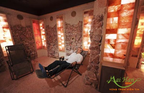 Đá muối giúp ngủ ngon Đá muối giúp ngủ ngon