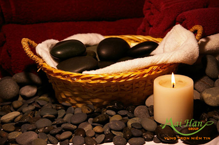 Đá nóng massage