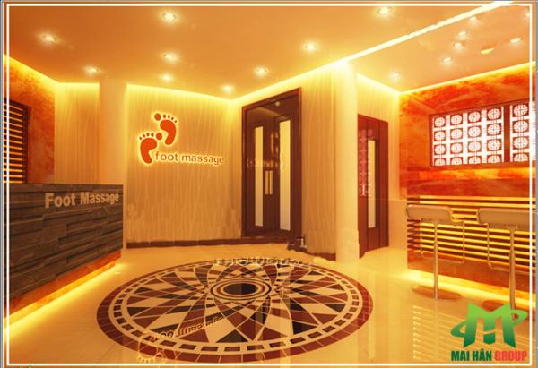 Nội thất sảnh 1 tại spa Capsaint Jaques Thùy Vân, Vũng Tàu Nội thất sảnh 1 tại spa Capsaint Jaques Thùy Vân, Vũng Tàu