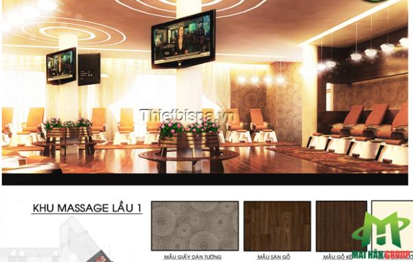 Khu massage lầu 1 spa Capsaint Jaques Thùy Vân, Vũng Tàu Khu massage lầu 1 spa Capsaint Jaques Thùy Vân, Vũng Tàu