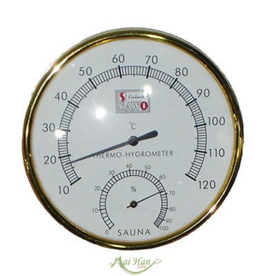 Phụ kiện nào giúp phòng xông hơi thêm hoàn mỹ và an toàn: đồng hồ Phụ kiện nào giúp phòng xông hơi thêm hoàn mỹ và an toàn: đồng hồ