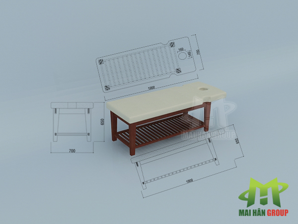 Giường massage sản xuất bởi Mai Hân Group: Sản phẩm hoàn hảo từ thiết kế đến thực tế! Giường massage sản xuất bởi Mai Hân Group: Sản phẩm hoàn hảo từ thiết kế đến thực tế!