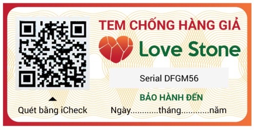 Công bố bộ quy chuẩn hàng chính hãng Love Stone