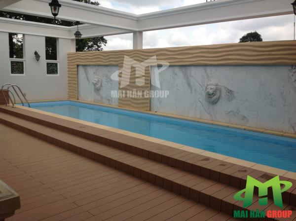 Hồ bơi  với đầy thiết kế cân nhắc kỹ về độ sâu để an toàn với tất cả các thành viên trong gia đình