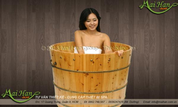 Tận hưởng phút giây thư giãn tuyệt vời với bồn tắm thảo dược