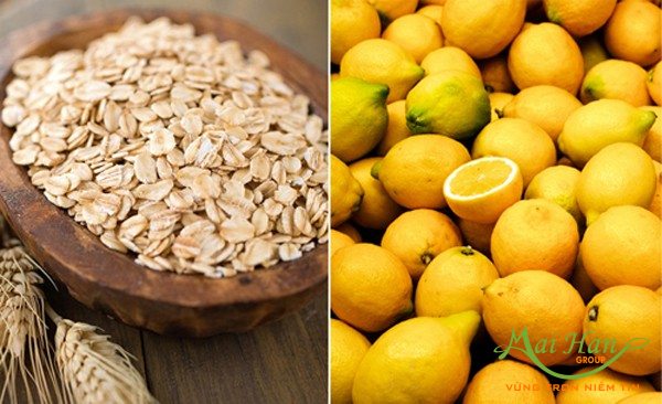 Dịch vụ spa tắm trắng tại nhà bằng chanh và yến mạch