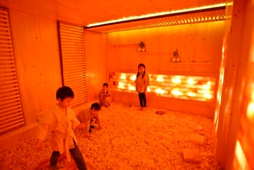 Phòng xông hơi đá muối Himalaya giúp chăm sóc sức khỏe toàn diện Phòng xông hơi đá muối Himalaya giúp chăm sóc sức khỏe toàn diện