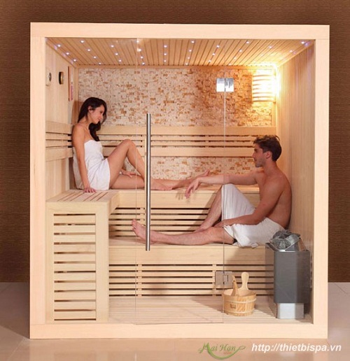 Thư giãn tuyệt vời cùng phòng xông hơi khô, phòng xông hơi ướt