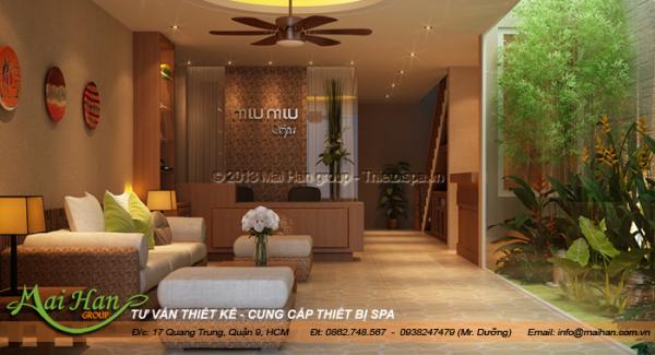 Để kinh doanh Spa thành công cũng cần quy trình thiết kế Spa