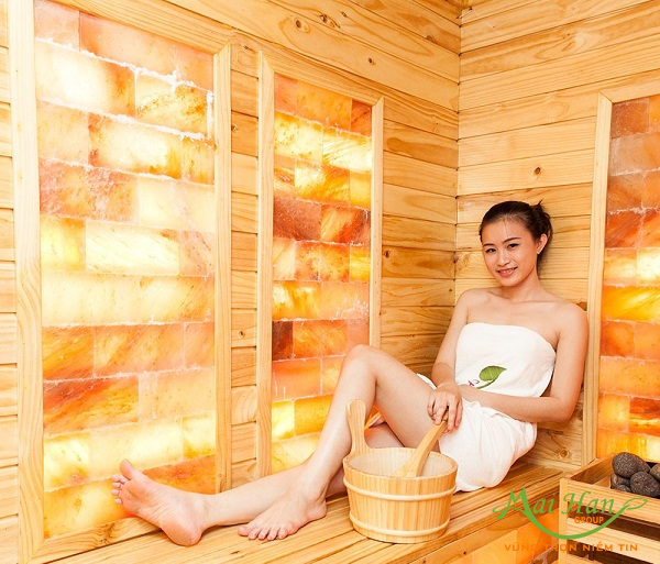 Da đẹp, dáng xinh nhờ nước nhờ phòng xông hơi