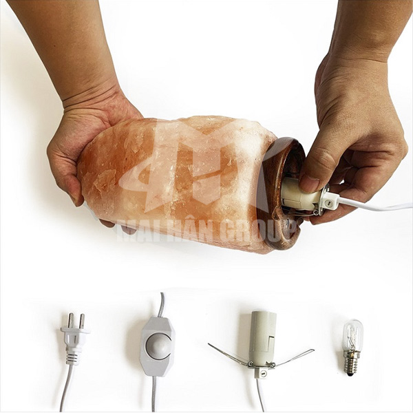 Đèn đá muối tự nhiên 