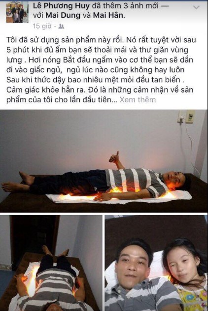 Giường đá muối Himalaya Mai Hân là lựa chọn lý tưởng để chăm sóc sức khỏe cho tất cả các thành viên trong gia đình    