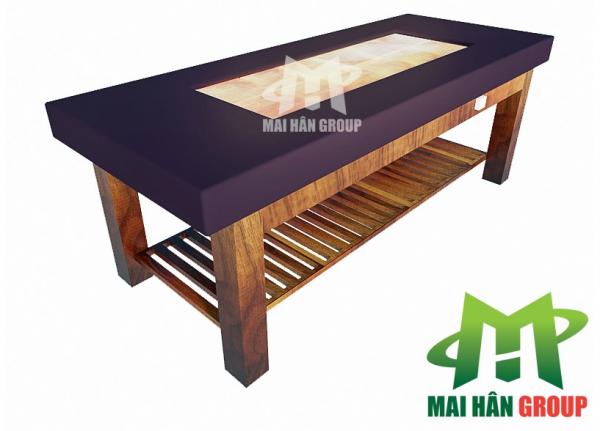 Giường đá muối Himalaya