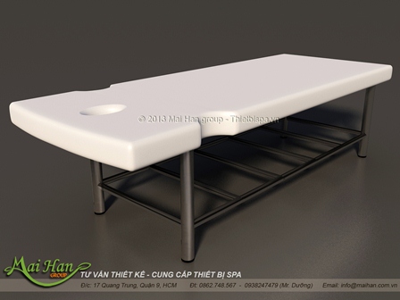 Giường massage inox