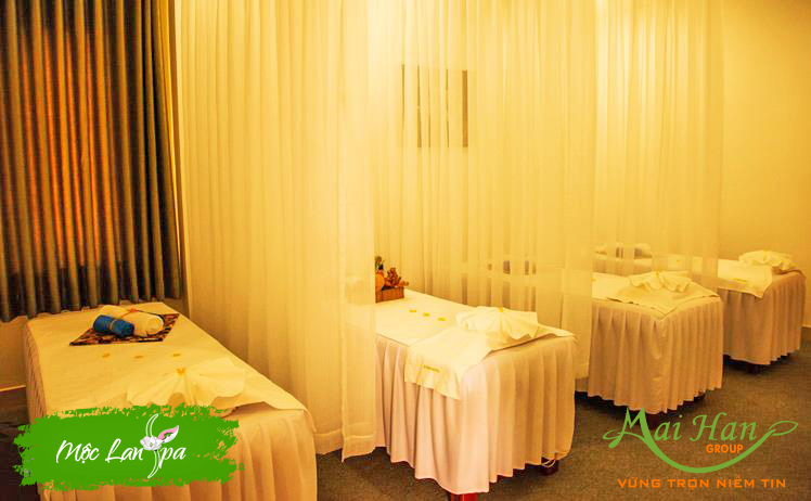Giường massage Mộc Lan Spa Giường massage Mộc Lan Spa