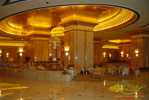 Emirates Palace, thiên đường 7 sao trên mặt đất Khách sạn Emirates Palace