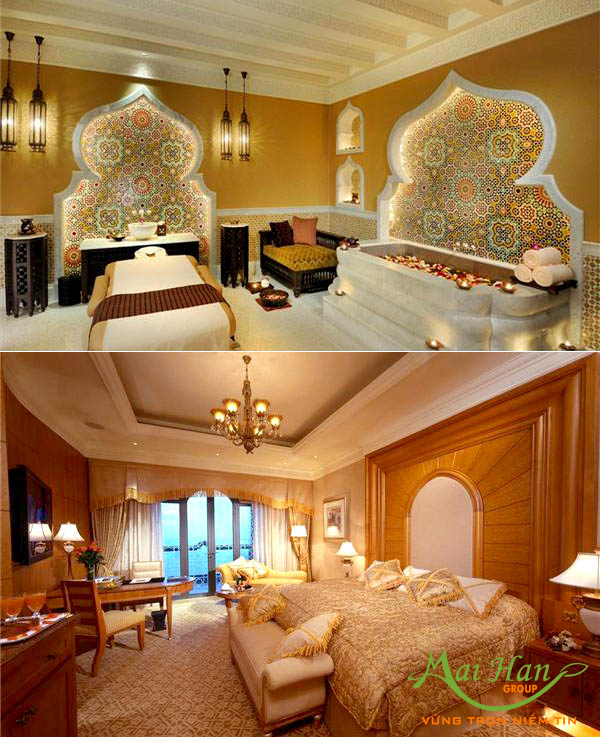 Emirates Palace, thiên đường 7 sao trên mặt đất Khách sạn Emirates Palace