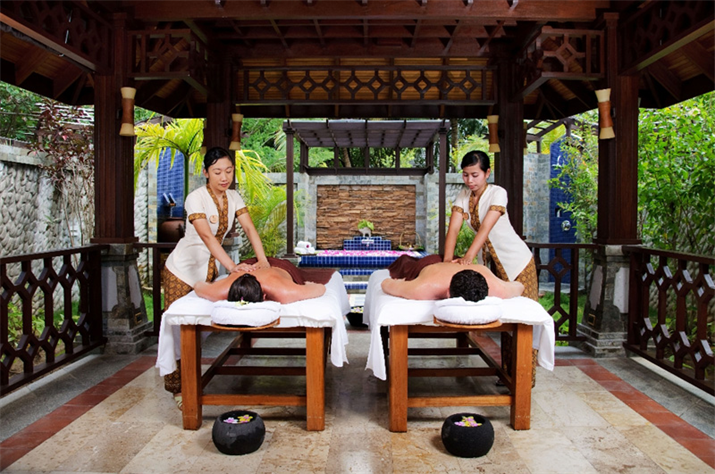 Khu spa ở olhuveli Khu spa ở olhuveli
