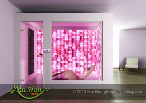 Mẫu phòng xông hơi đá muối_1 Mẫu phòng xông hơi đá muối