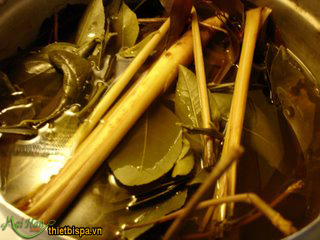 xông hơi với tinh dầu