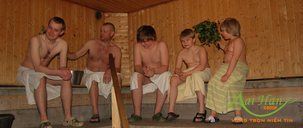 Phòng xông hơi công cộng Phòng xông hơi công cộng