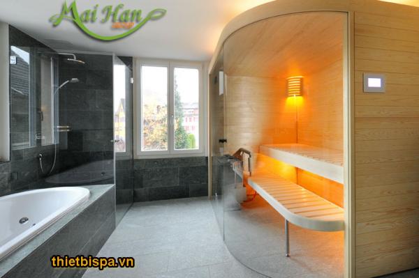 Phòng xông hơi khô (Kung sauna)_4 phòng xông hơi khô