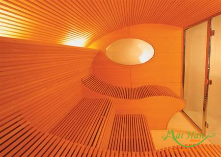 Nét đẹp mềm mại và quyến rũ của phòng xông hơi hiện đại Phòng xông hơi kiểu mới