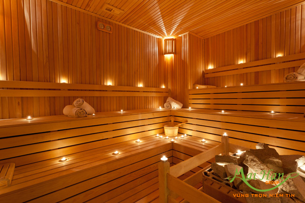 Phòng xông hơi sauna trong nhà Phòng xông hơi sauna trong nhà