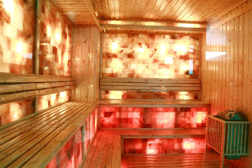 phòng xông hơi đá muối