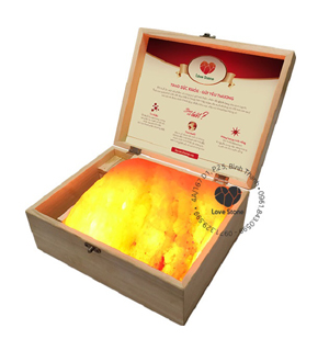 Hộp đá muối Love Stone Standard VIP