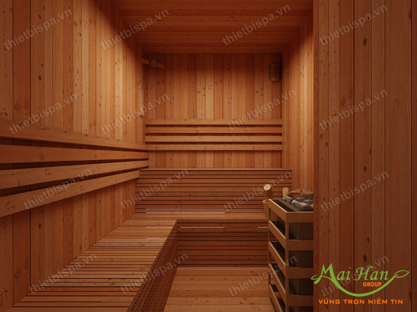 Thiết kế phòng xông hơi khô