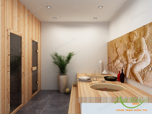 Thiết kế spa gia đình