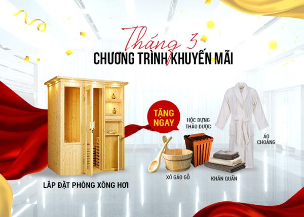 Lắp Đặt Phòng Xông Dịp Khai Trương Showroom Mới Nhận Hàng Ngàn Ưu Đãi Từ Mai Hân Group